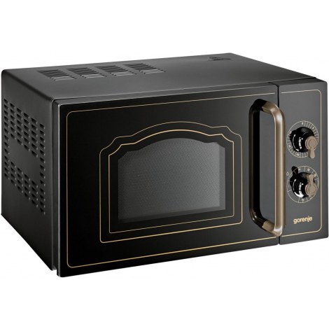 Gorenje | MO4250CLB | Microwave oven with grill | Free standing | 20 L | 700 W | Grill | Black